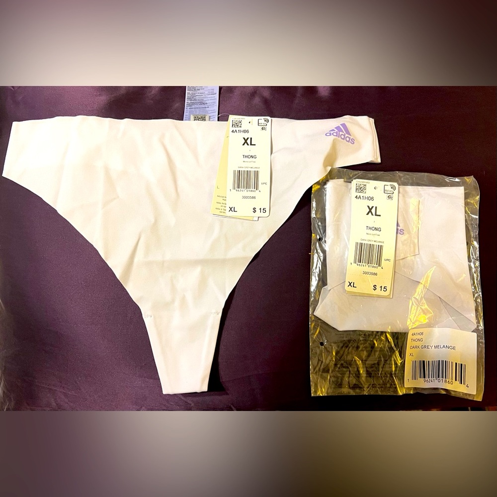NWT Adidas’s Cut Free (seamless, no show thong)